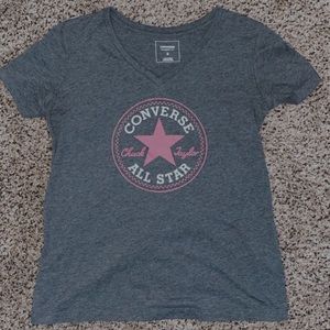 Grey shirt from Converse.